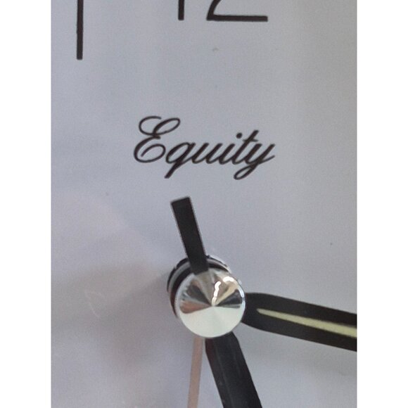 Vintage Equity Classic Analog Alarm Clock with Precision Timekeeping - Picture 6 of 6